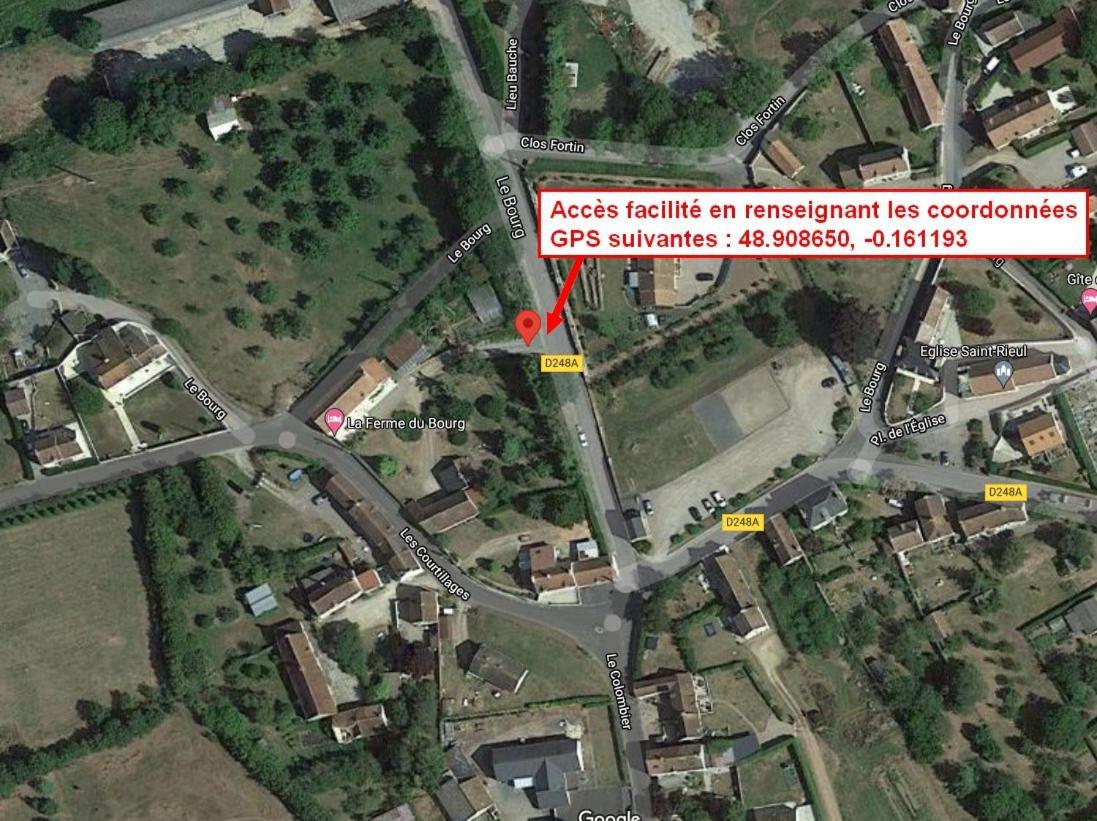 La Ferme Du Bourg Bed & Breakfast Eraines ภายนอก รูปภาพ